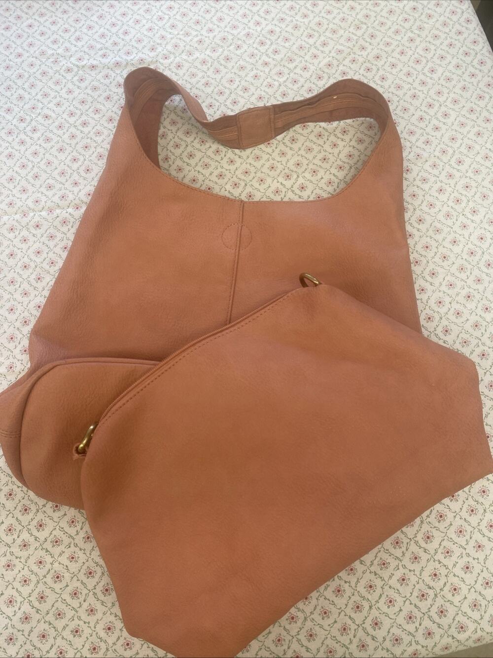 Joy Susan 2pc HOBO Purse Pink BOHO Fabulous